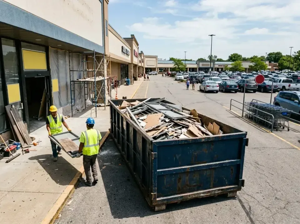 retail-store-renovation-debris-003 — frequently asked questions, Roll-off Dumpster Rentals in Wind Gap, PA